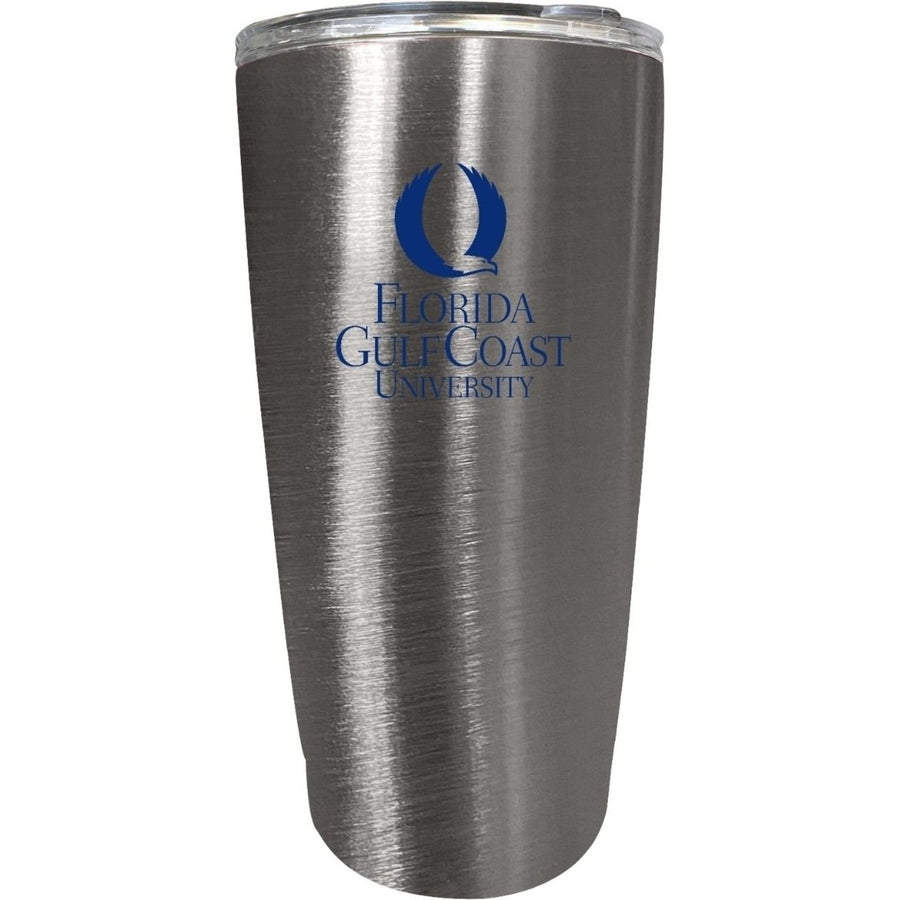 Florida Gulf Coast Eagles 16 oz Insulated Stainless Steel Tumbler colorless Image 1