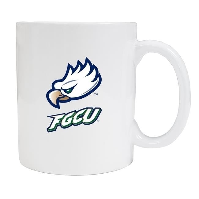 Florida Gulf Coast Eagles White Ceramic NCAA Fan Mug 2-Pack (White) Image 1