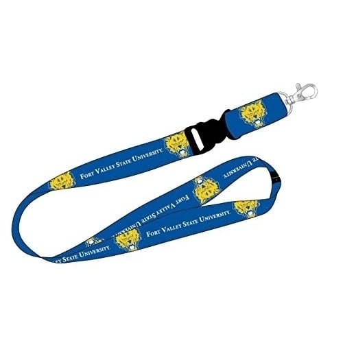 Fort Valley State University College Cloth Lanyard Image 1