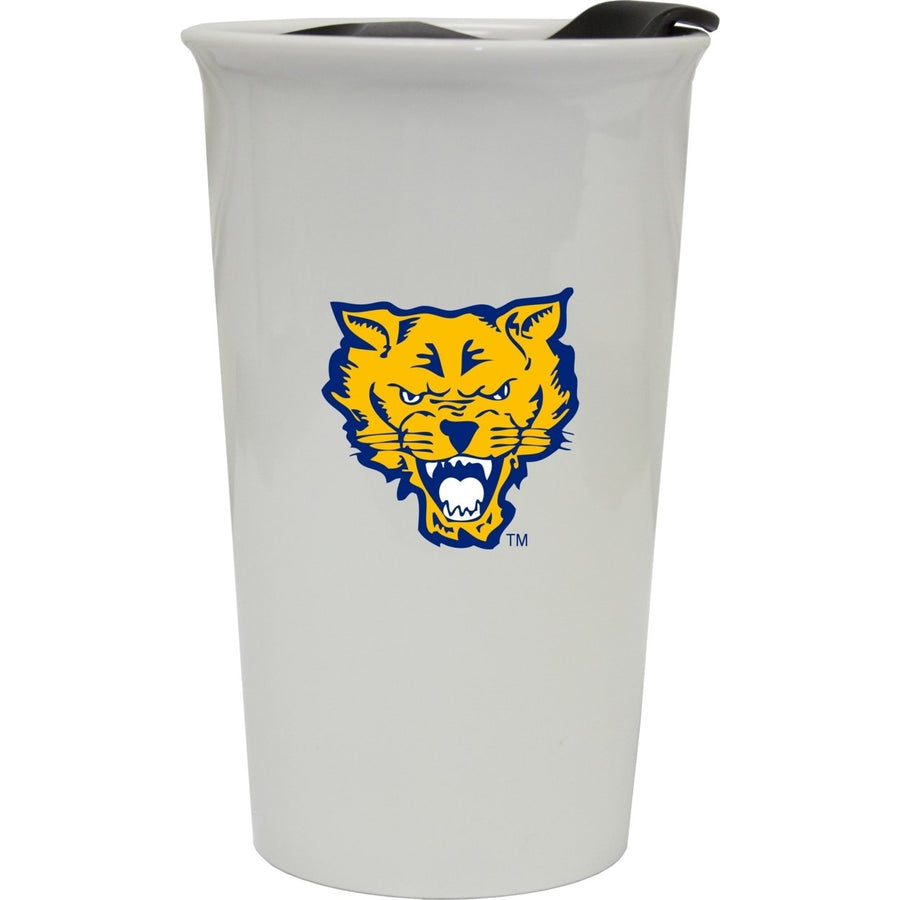 Fort Valley State University Double Walled Ceramic Tumbler Image 1