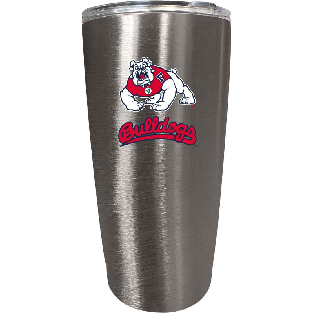 Fresno State Bulldogs 16 oz Insulated Stainless Steel Tumbler colorless Image 1