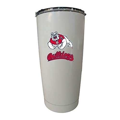 Fresno State Bulldogs 16 oz Insulated Stainless Steel Tumblers Black. Image 1