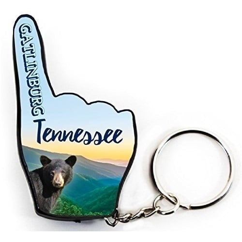 Gatlinburg Tennessee 1 Fan Keychain Image 1