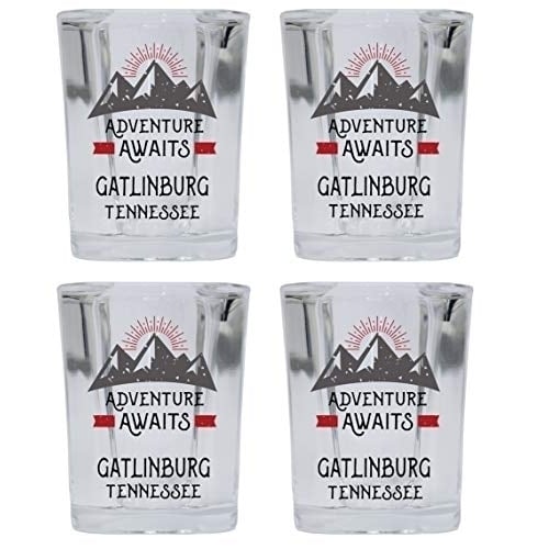 Gatlinburg Tennessee Shot Glass 4 Pack Image 1