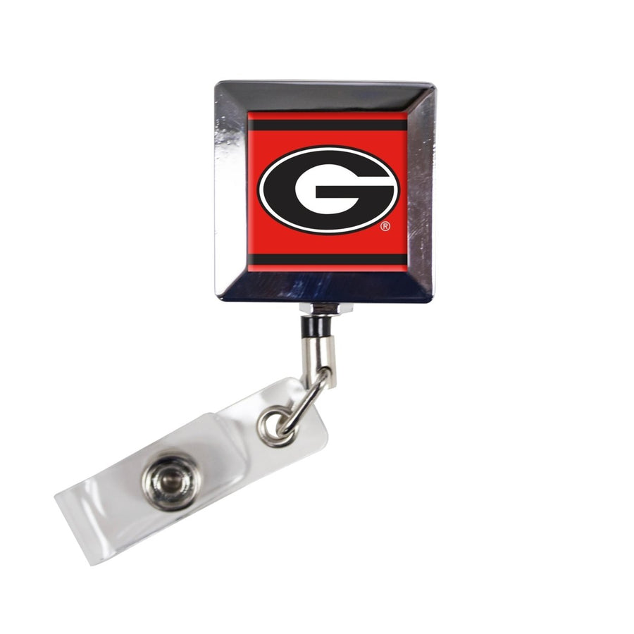 Georgia Bulldogs 2-Pack Retractable Badge Holder Image 1