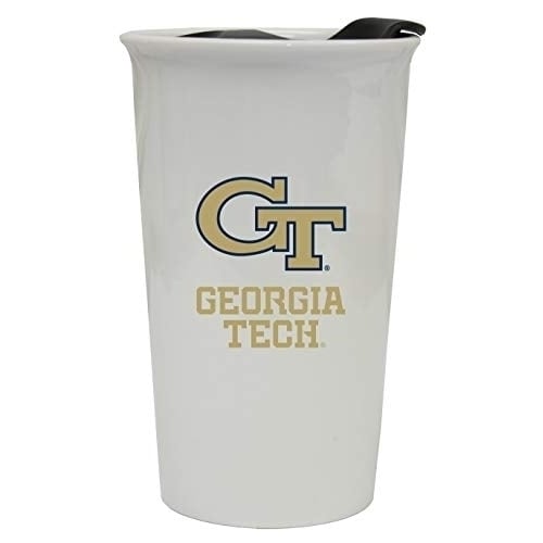 Georgia Tech Double Walled Ceramic Tumbler Image 1