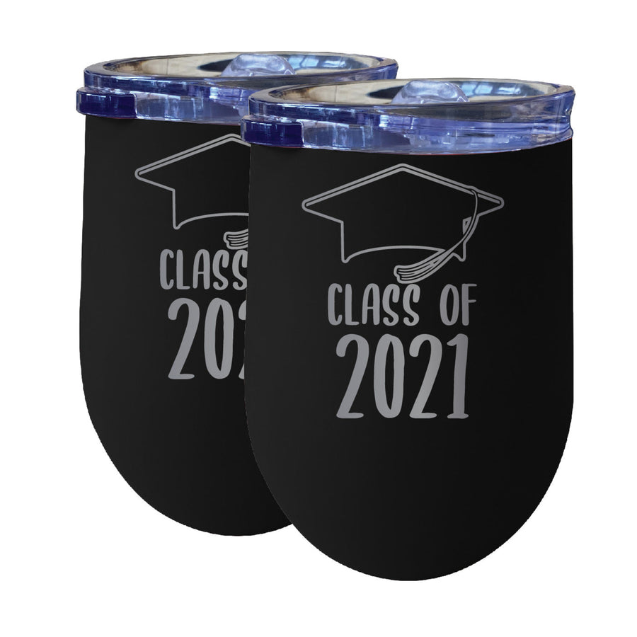 Graduation Stainless Steel WIne Tumbler Set Of 2 Image 1