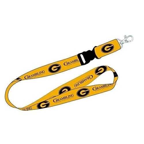 Ultimate Sports Fan Lanyard - Grambling State Tigers SpiritDurable PolyesterQuick-Release Buckle and Heavy-Duty Clasp Image 1