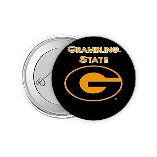 Grambling State Tigers 2-Inch Button Pins (4-Pack)  Show Your School Spirit Image 1