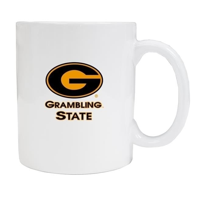 Grambling University Tigers White Ceramic NCAA Fan Mug 2-Pack (White) Image 1