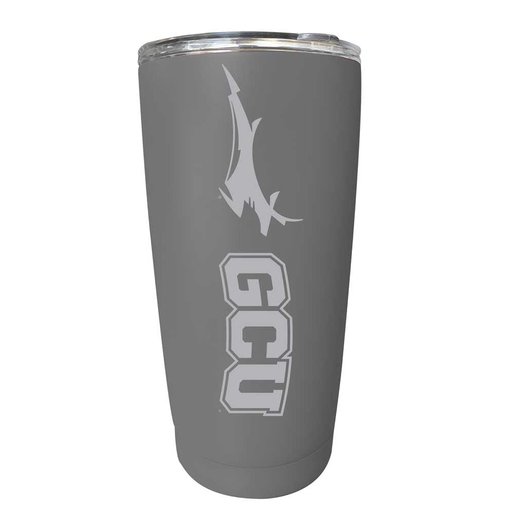 Grand Canyon University Lopes Etched 16 oz Stainless Steel Tumbler (Gray) Image 1