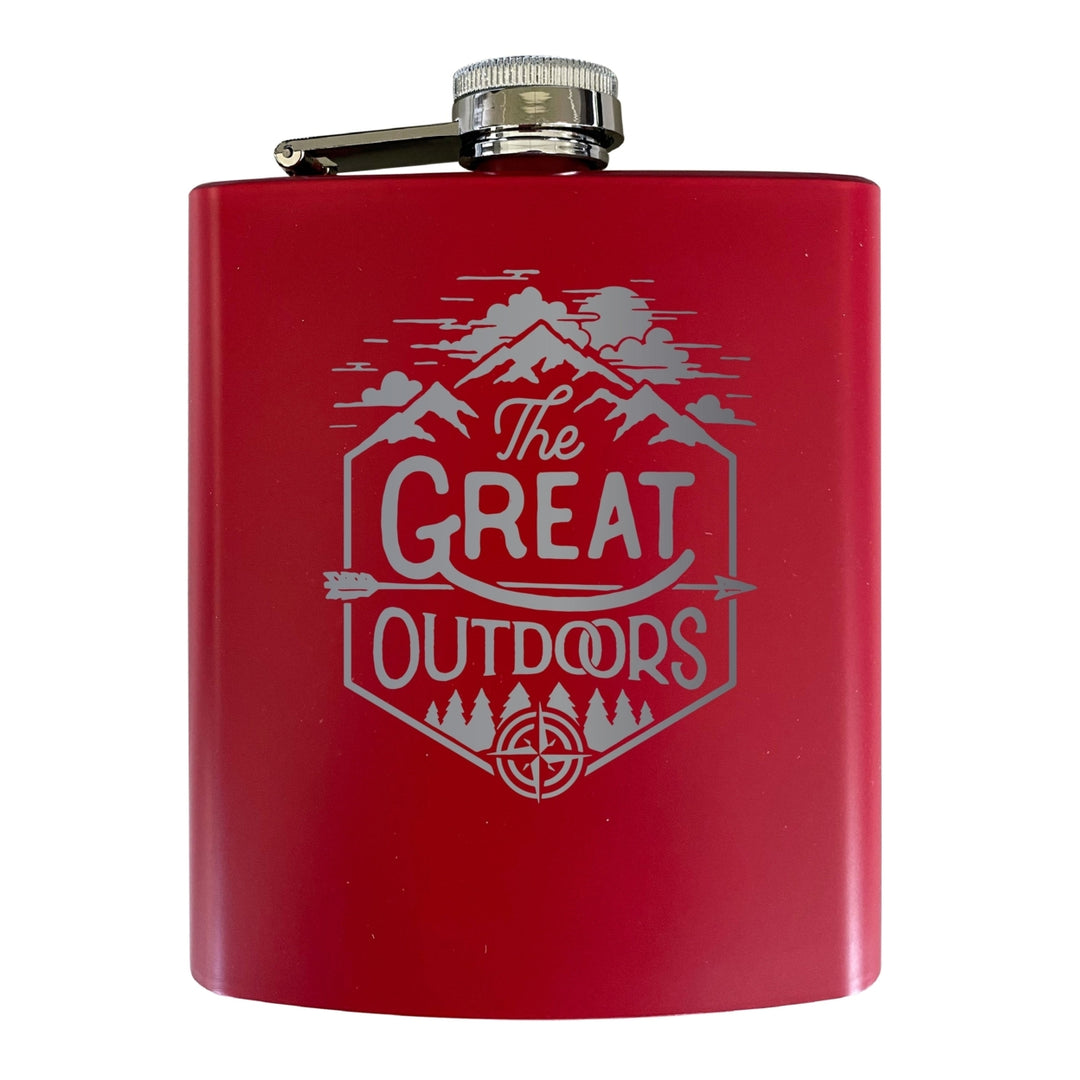 Great OutDoors Stainless Steel Flask Image 1