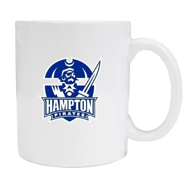 Hampton University White Ceramic NCAA Fan Mug 2-Pack (White) Image 1