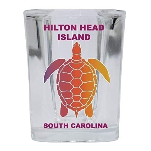 Hilton Island Rainbow Turtle Shot Glass Image 1