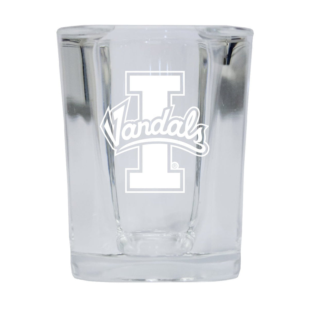 Idaho Vandals NCAA Collectors Edition 2oz Square Shot Glass - Laser Etched Logo Image 1