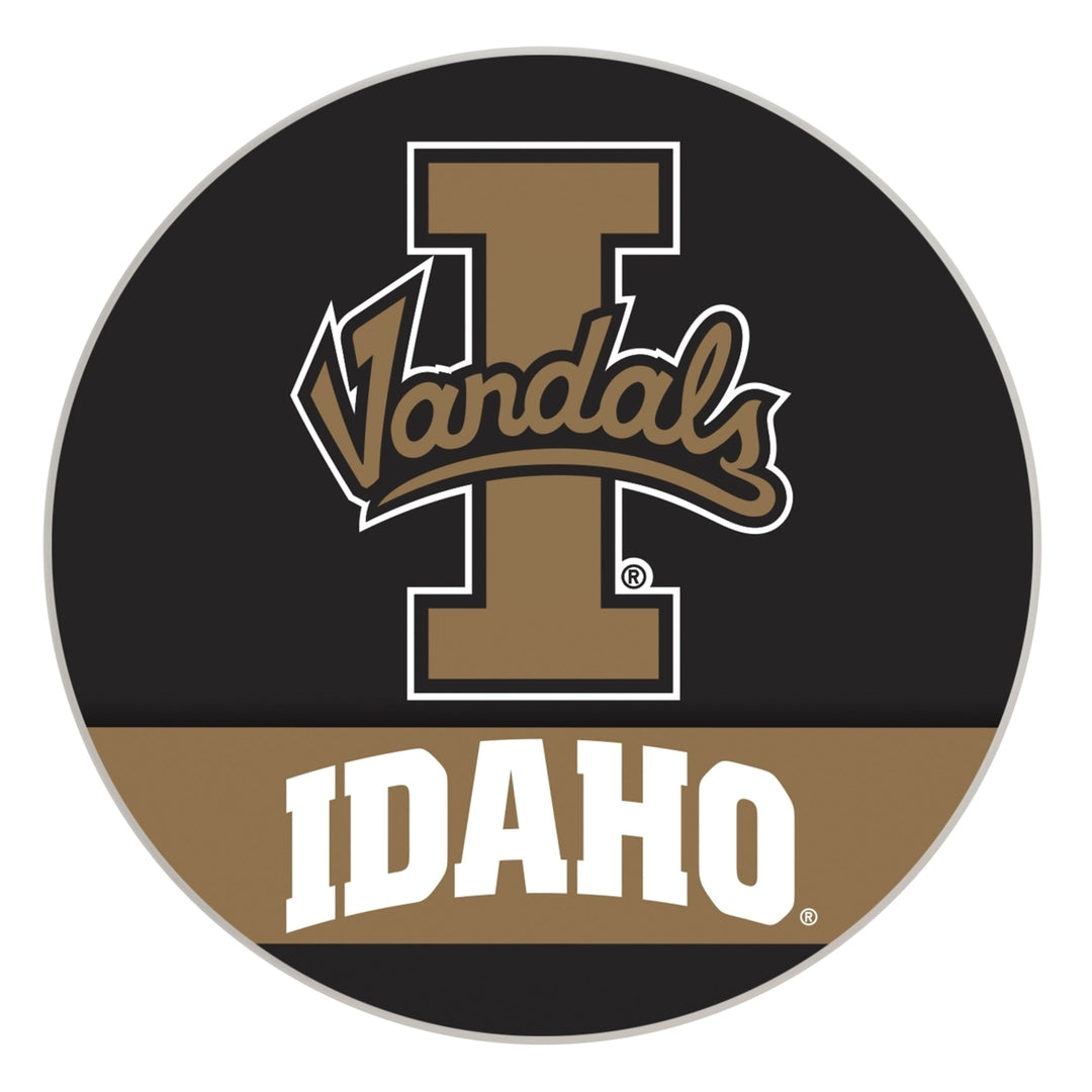 Idaho Vandals Officially Licensed Paper Coasters (4-Pack) - Vibrant Furniture-Safe Design Image 1