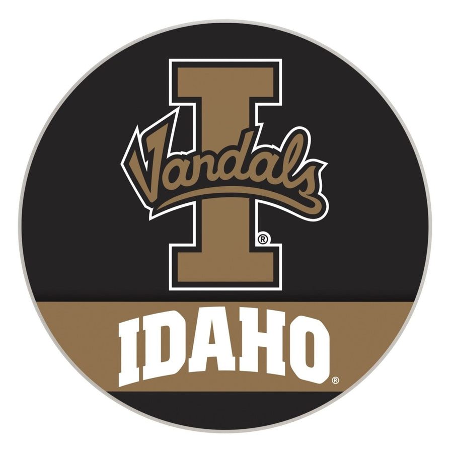 Idaho Vandals Officially Licensed Paper Coasters (4-Pack) - VibrantFurniture-Safe Design Image 1