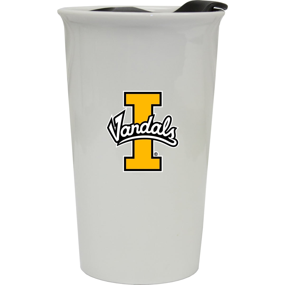 Idaho University of Double Walled Ceramic Tumbler Image 1