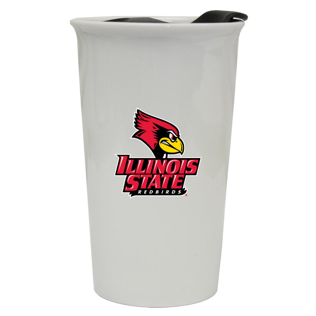 Illinois State University Double Walled Ceramic Tumbler Image 1