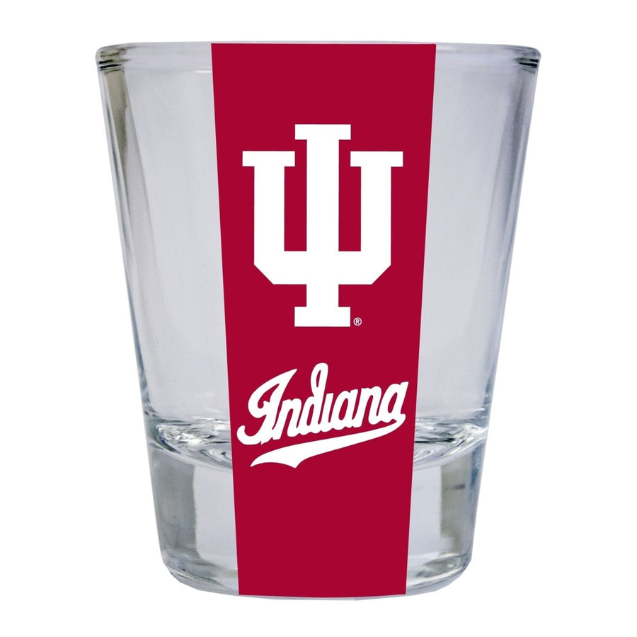Indiana Hoosiers Round Shot Glass Image 1