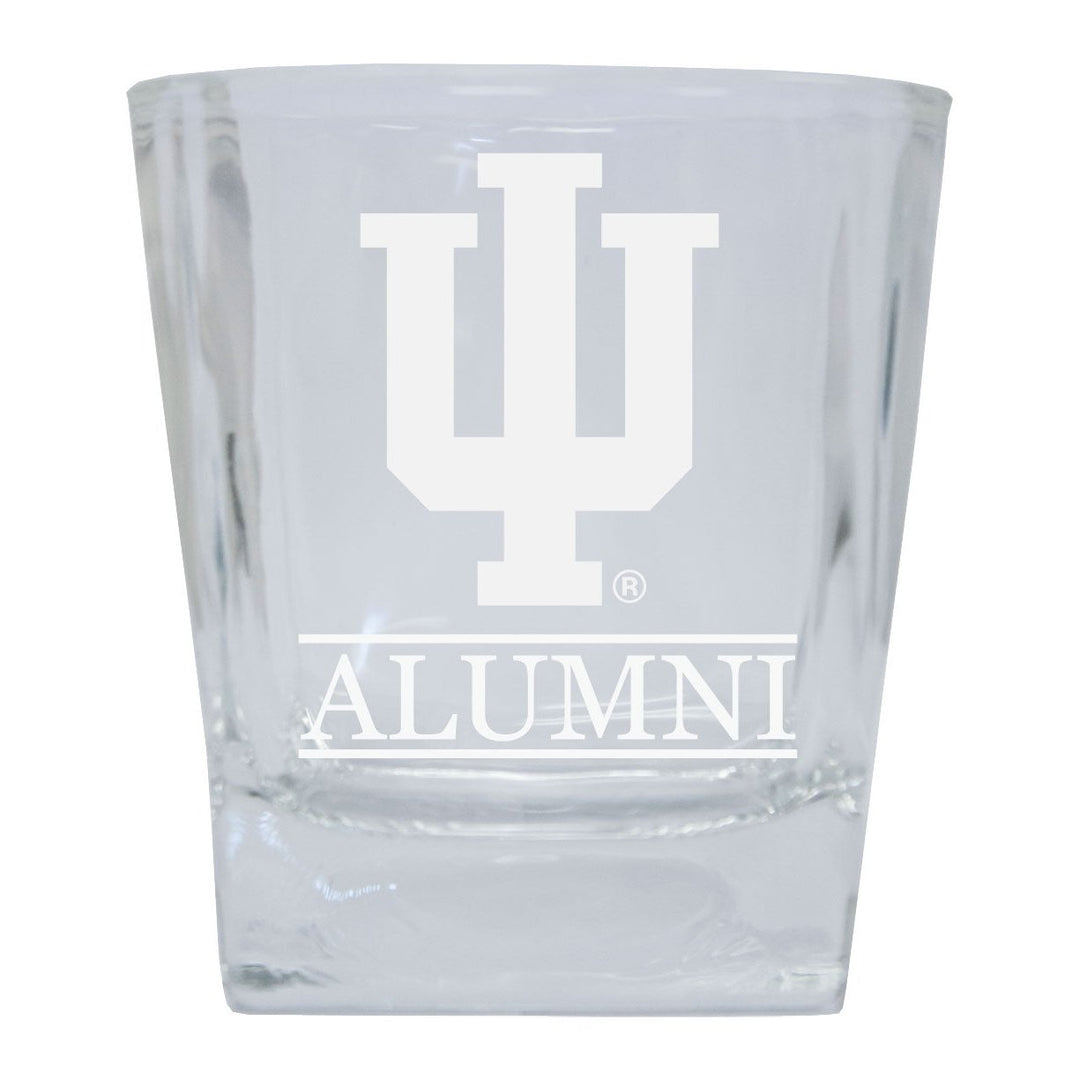 Indiana Hoosiers Alumni Elegance - 5 oz Etched Shooter Glass Tumbler Image 1