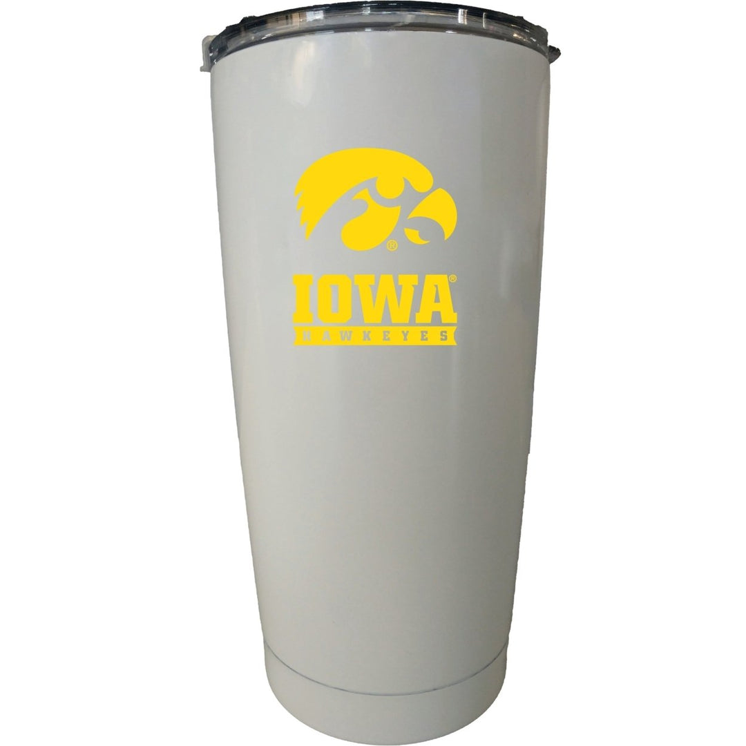 Iowa Hawkeyes 16 oz Choose Your Color Insulated Stainless Steel Tumbler Choose Your Color. Image 1