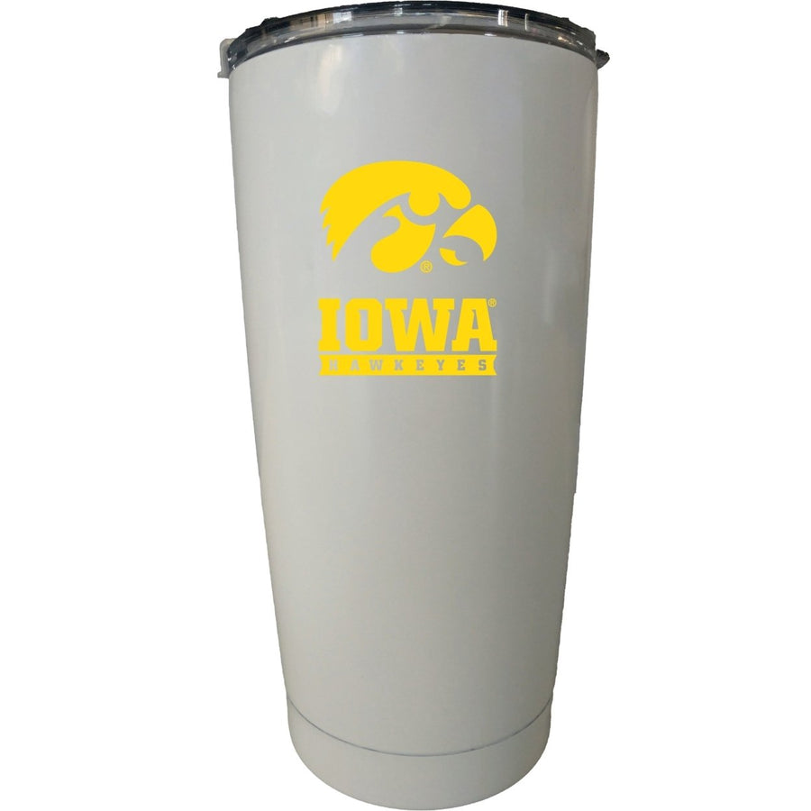 Iowa Hawkeyes 16 oz Choose Your Color Insulated Stainless Steel Tumbler Choose Your Color. Image 1