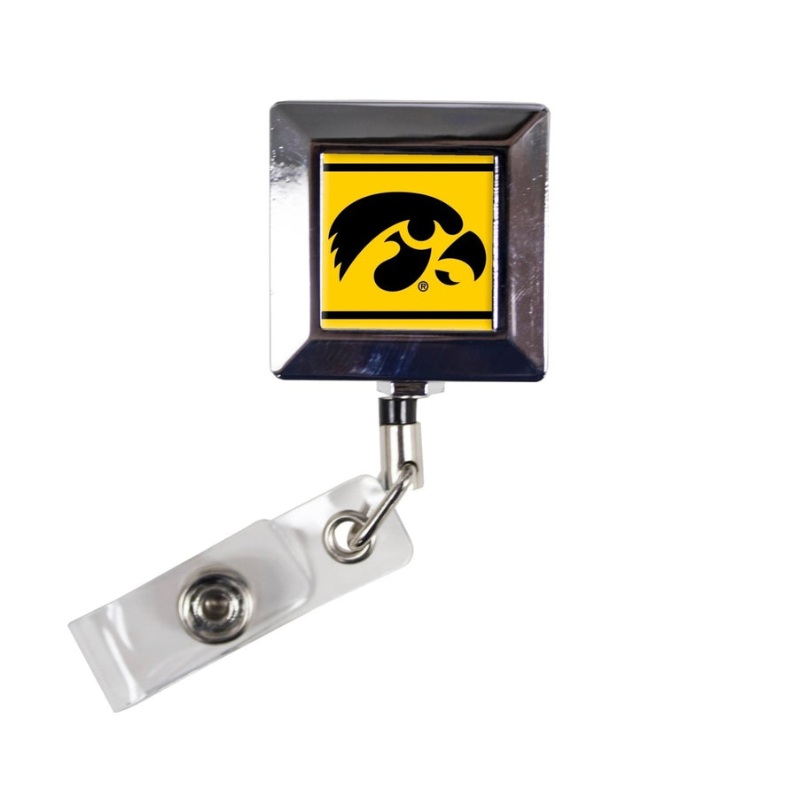 Iowa Hawkeyes 2-Pack Retractable Badge Holder Image 1