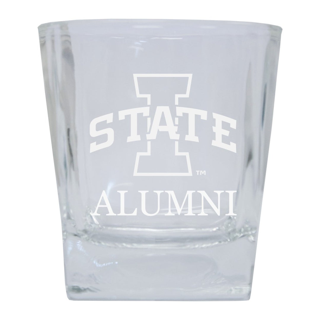 Iowa State Cyclones Alumni Elegance - 5 oz Etched Shooter Glass Tumbler 2-Pack Image 1