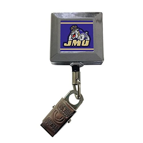 James Madison Dukes 2-Pack Retractable Badge Holder Image 1