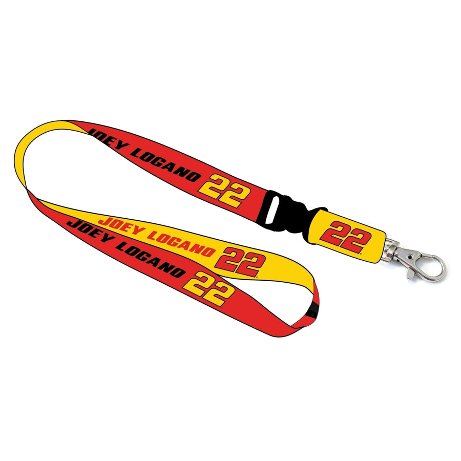 Joey Logano 22 NASCAR Cup Series Lanyard  for 2021 Image 1