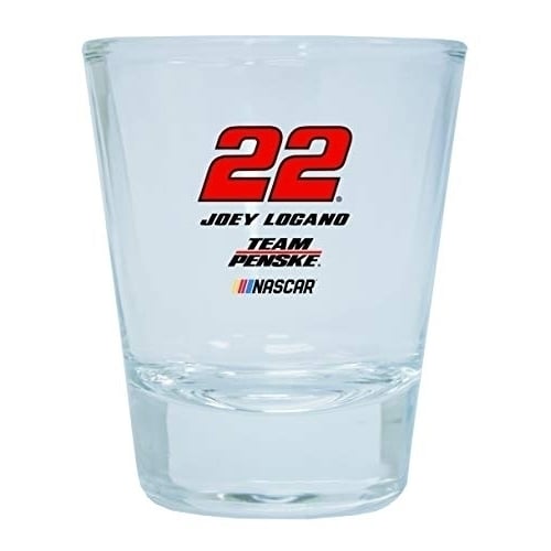 Joey Logano 22 Nascar Shot Glass Image 1