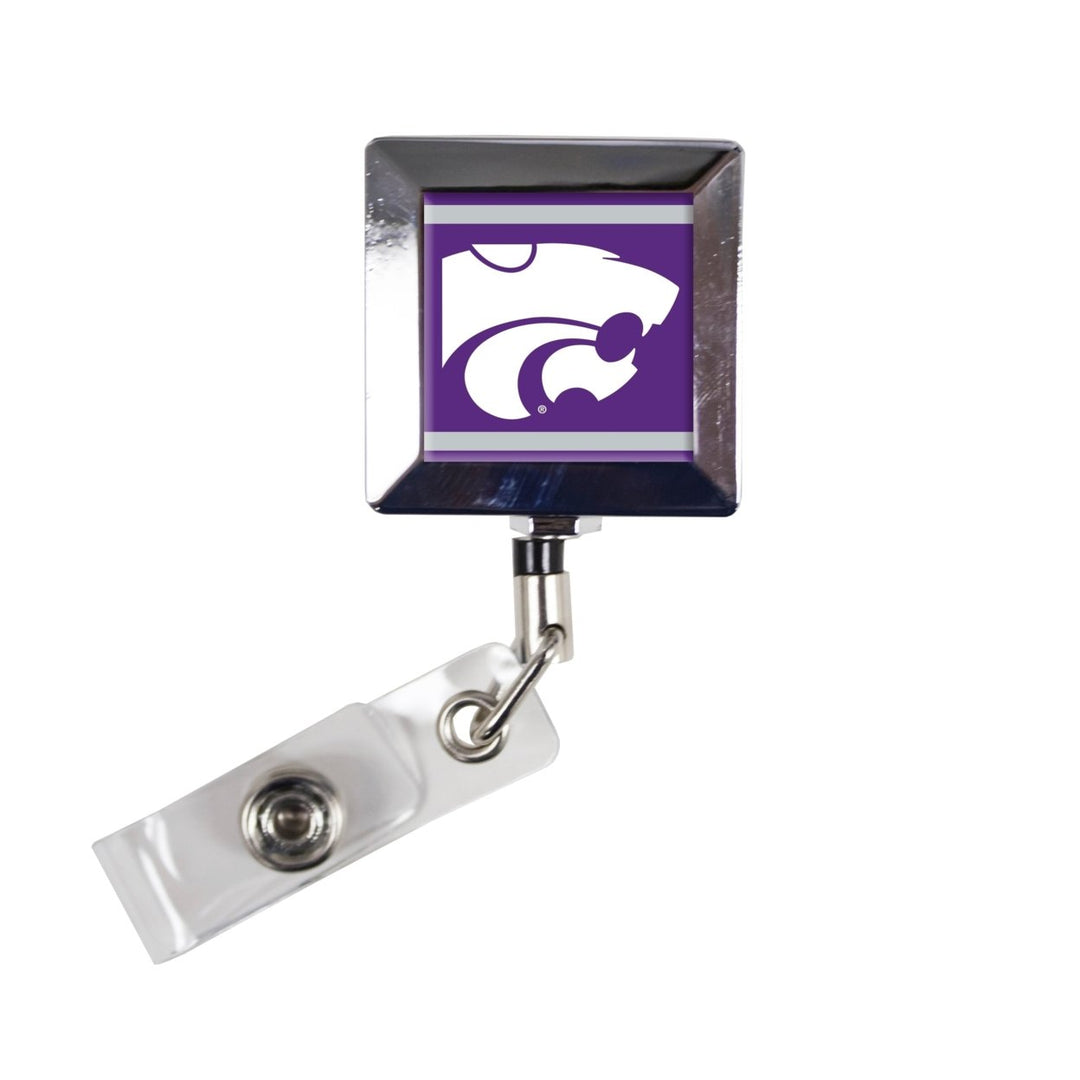 Kansas State Wildcats 2-Pack Retractable Badge Holder Image 1