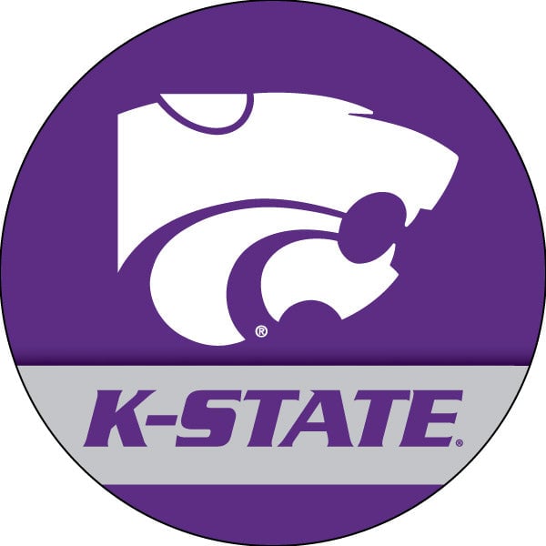 Kansas State Wildcats Officially Licensed Paper Coasters (4-Pack) - Vibrant Furniture-Safe Design Image 1