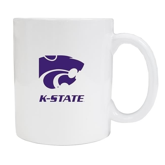 Kansas State Wildcats White Ceramic NCAA Fan Mug 2-Pack (White) Image 1