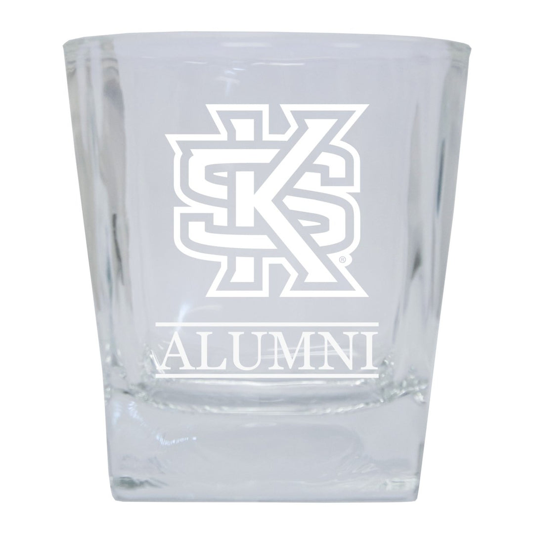 Kennesaw State University Alumni Elegance - 5 oz Etched Shooter Glass Tumbler 2-Pack Image 1