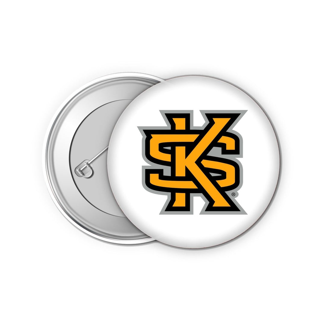 Kennesaw State Unviersity 1-Inch Button Pins (4-Pack)  Show Your School Spirit Image 1