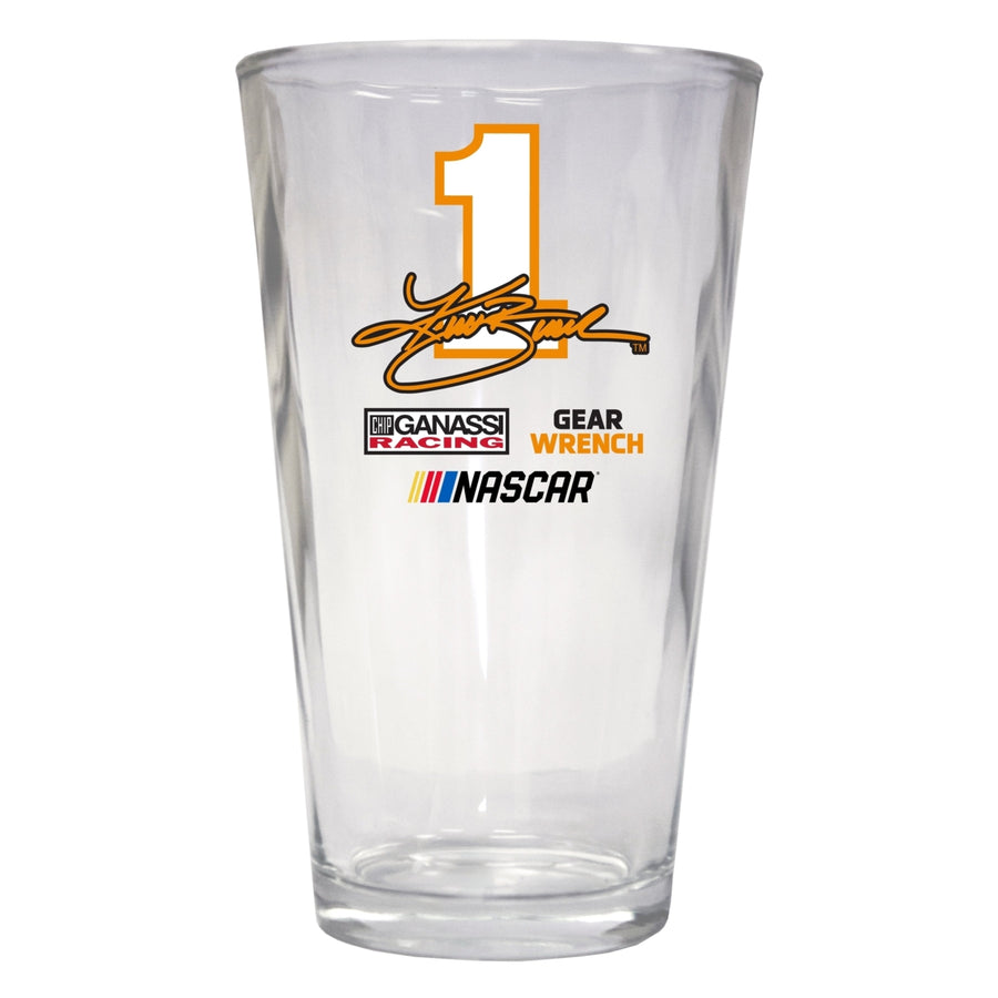Kurt Busch 1 NASCAR Cup Series 16 oz Pint Glass Image 1