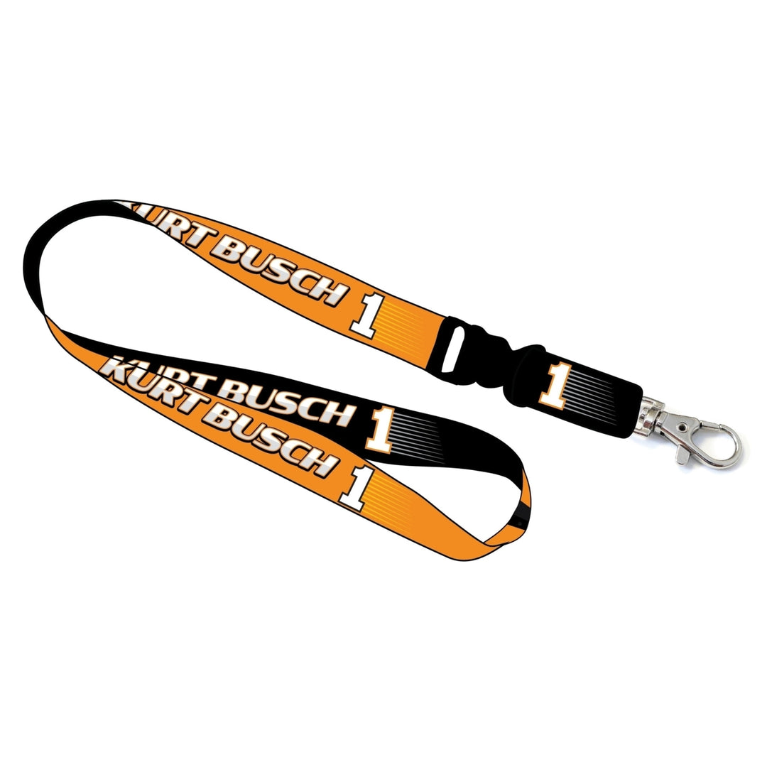 Kurt Busch 1 NASCAR Cup Series Lanyard  for 2021 Image 1