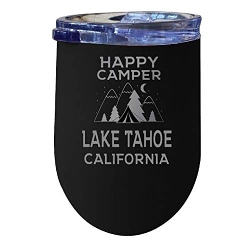 Lake Tahoe California Insulated Wine Tumbler Image 1