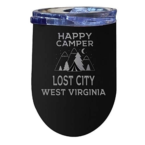 Lost City West Virginia Insulated Wine Stainless Steel Wine Tumbler Image 1