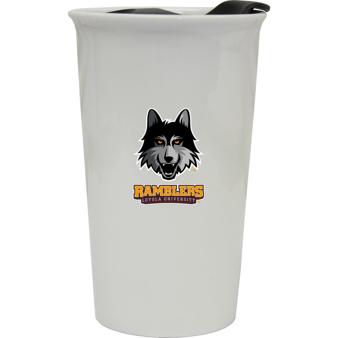 Loyola University Double Walled Ceramic Tumbler Image 1