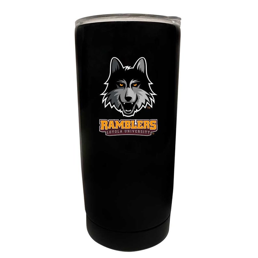 Loyola University Ramblers 16 oz Choose Your Color Insulated Stainless Steel Tumbler Image 1