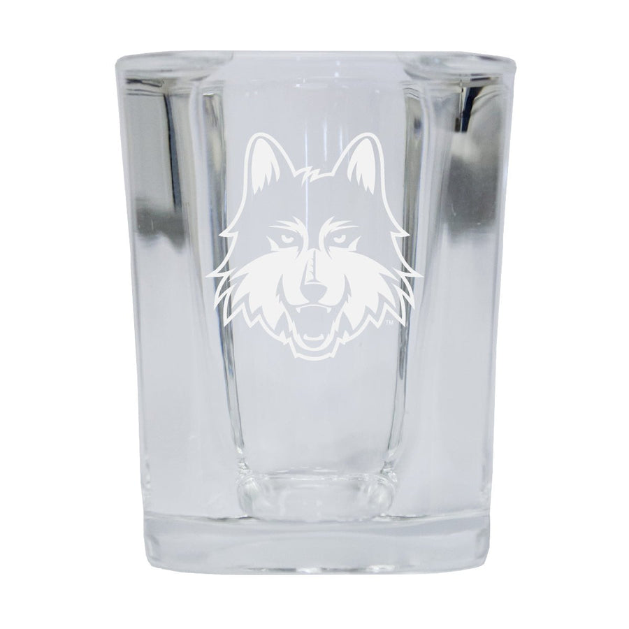 Loyola University Ramblers NCAA Collectors Edition 2oz Square Shot Glass - Laser Etched Logo Image 1