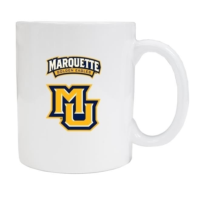 Marquette Golden Eagles White Ceramic NCAA Fan Mug 2-Pack (White) Image 1