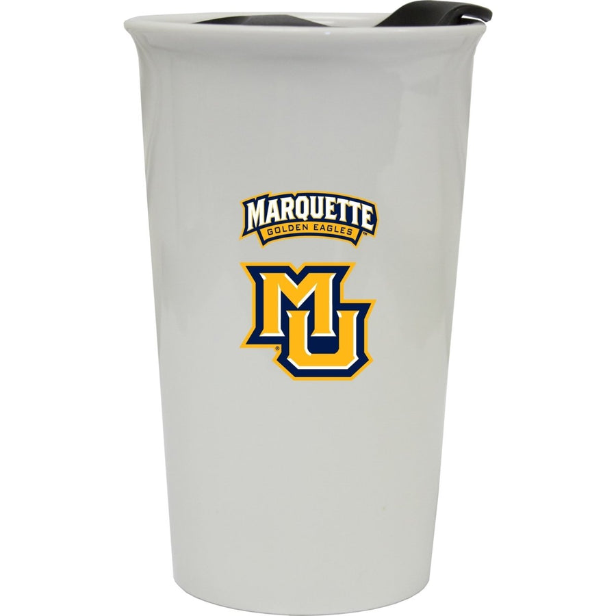 Marquette University Double Walled Ceramic Tumbler Image 1