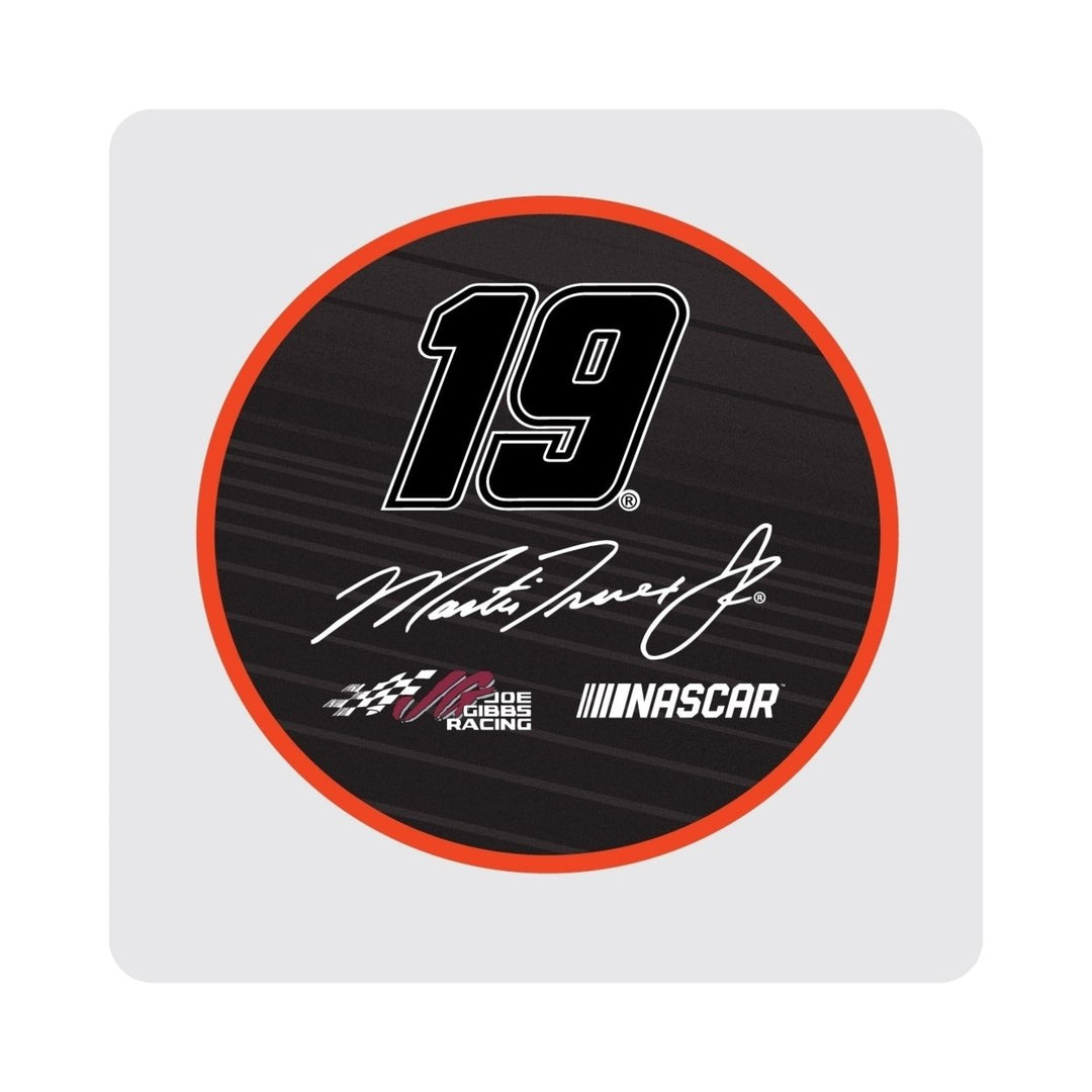 Martin Truex 19 Acrylic Coaster 2-Pack For 2020 Image 1