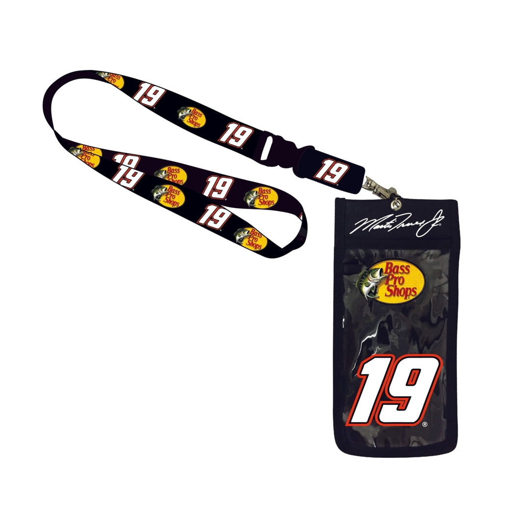 Martin Truex 19 Racing Nascar Deluxe Credential Holder w/Lanyard  for 2020 Image 1