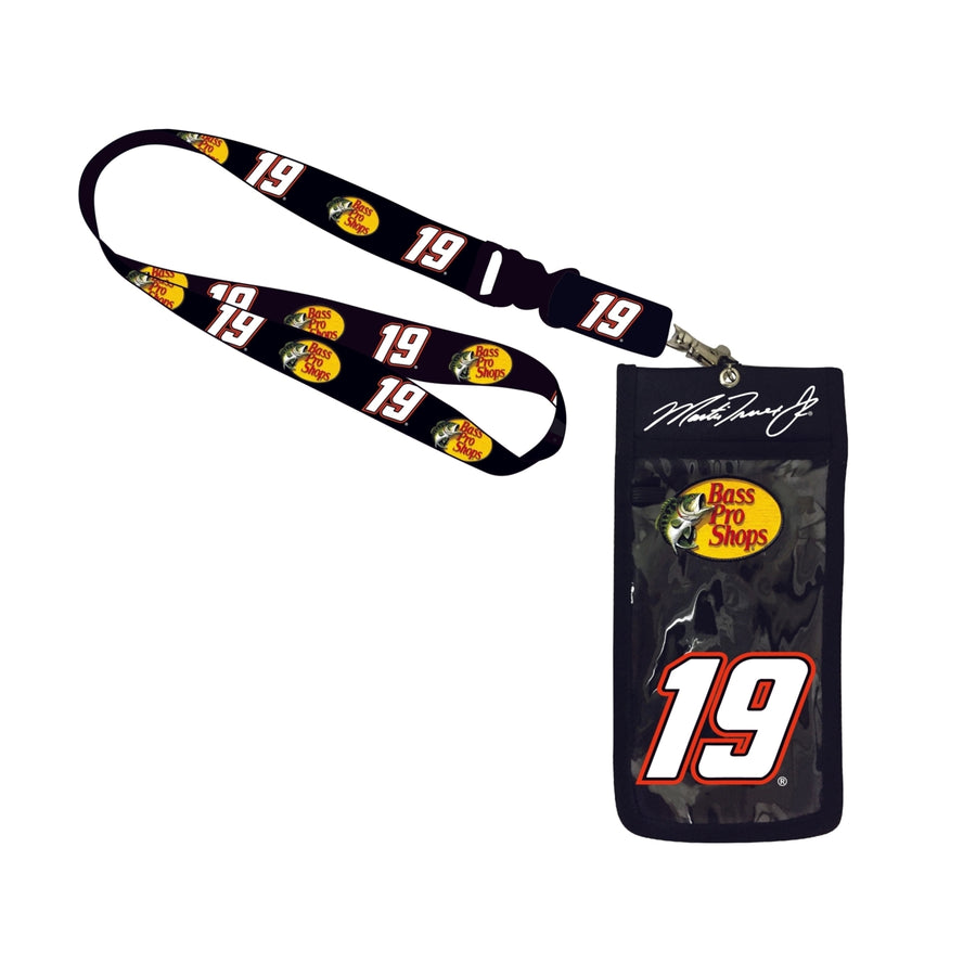 Martin Truex 19 Racing Nascar Deluxe Credential Holder w/Lanyard  for 2020 Image 1