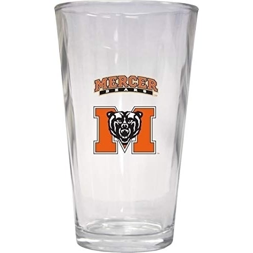 NCAA Mercer University Officially Licensed Logo Pint Glass  Classic Collegiate Beer Glassware Image 1